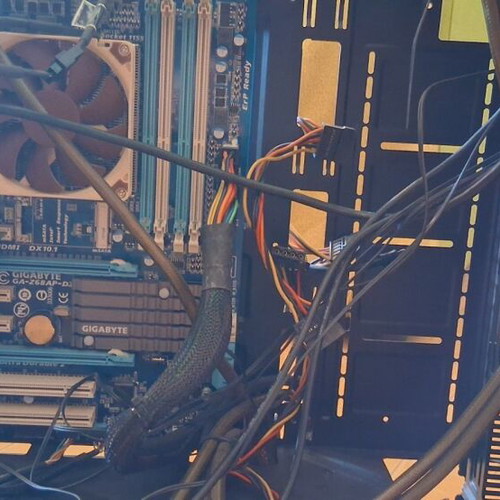 PC with Intel Core i7 2600 used, Kolink Stronghold, Noctua cooler