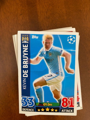 Uefa Champions League κάρτες 2015/16 Topps νέες, πακέτο 20+