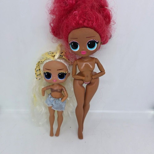 Lol Omg dolls lot used