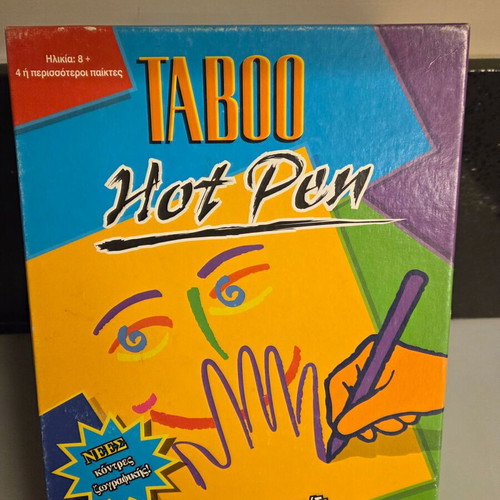 Hasbro 48043 Taboo Hot Pen board game new, 1989