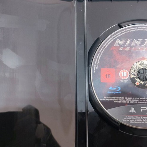 Ninja Gaiden 3 PS3 used, DVD case