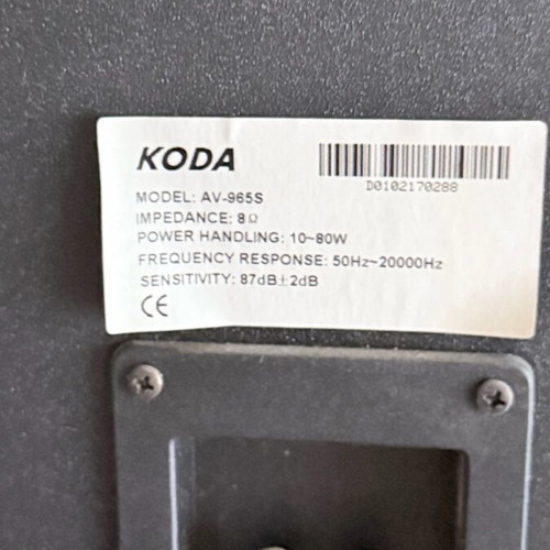 Speakers like new in very good condition
