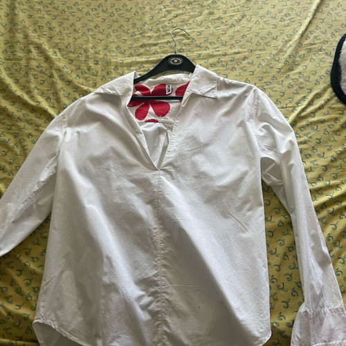 Moschino shirt genuine, size L, white, 10/10 condition