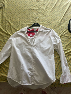 Moschino shirt genuine, size L, white, 10/10 condition