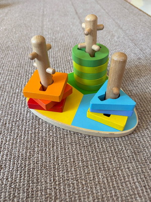 Wooden toy Andreu Toys like new, missing one piece