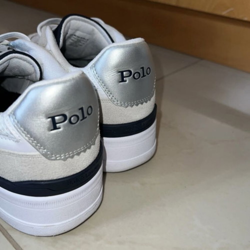 Polo Ralph Lauren Masters Court sneakers white navy, like new
