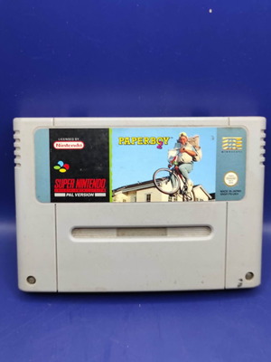 Paperboy 2 Super Nintendo SNES game PAL version