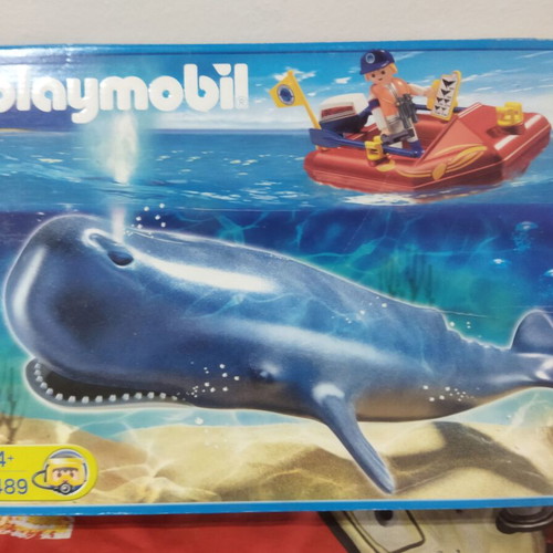 Playmobil 4489 Whale Spouter set like new