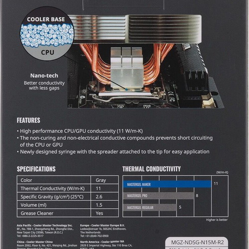 CoolerMaster MasterGel Maker new, sealed