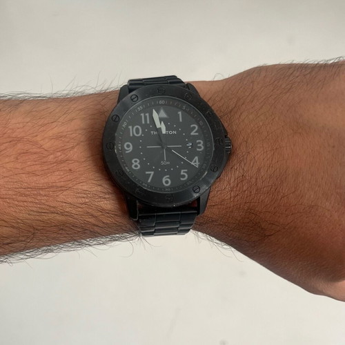 Thorton total black watch used men's