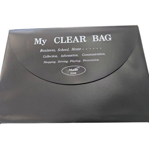 Plastic folders with snap and flap, pack of 50