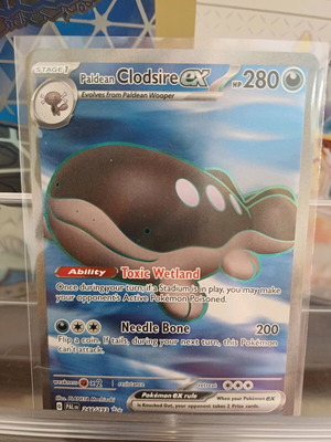 Paldean Clodsire ex κάρτα Pokémon σαν καινούργιο