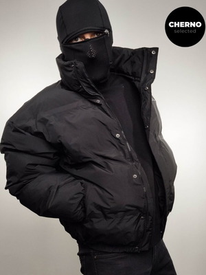 Sean John Down Jacket like new, size L-XL, black