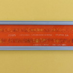 Stencil of Greek letters used Standardgraph 231/6
