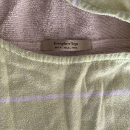 Beach towel bathrobe used, 60x55 cm