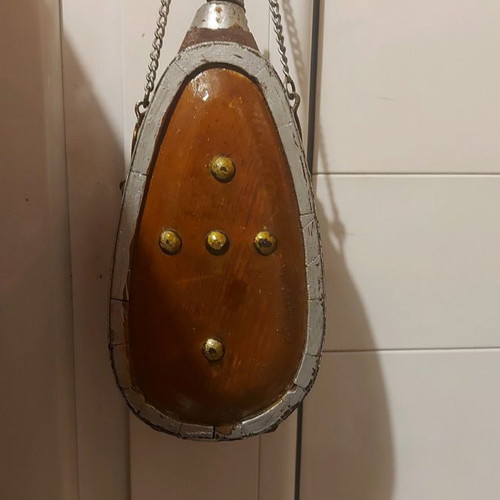 Wooden Flask new, traditional handmade water or wine container
