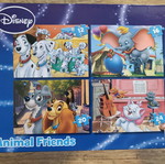 Puzzle set with Disney, Paw Patrol and Three Little Pigs