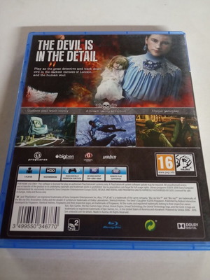 Sherlock Holmes The Devil's Daughter PlayStation 4 (PS4) used