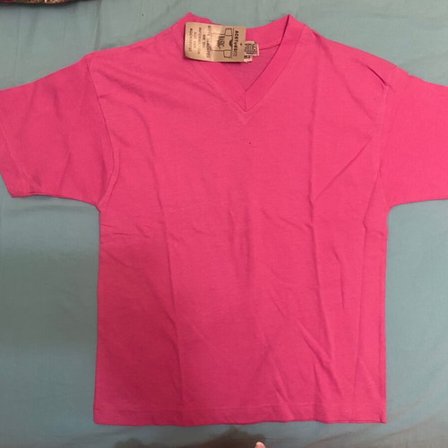 Girls' pink t-shirt 152 cm new, cotton
