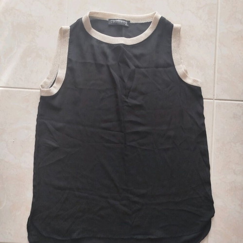 Transparent asymmetrical blouse like new