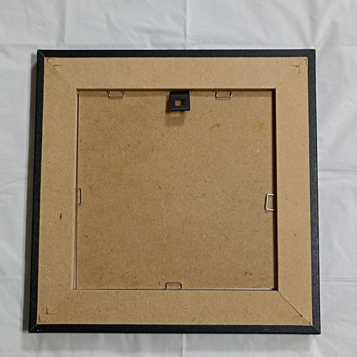 Decorative frame with leopard print high heels, new