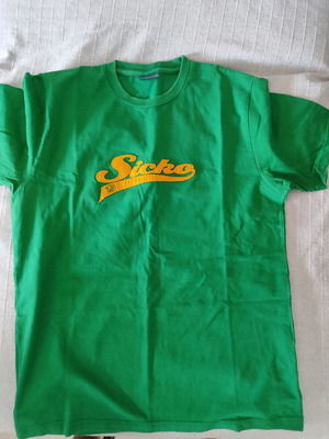 Vintage green t-shirt like new, size L