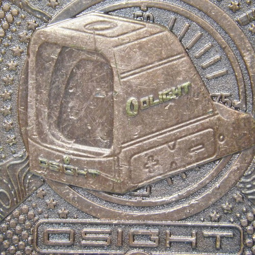 Olight Osight Founder's Edition 2024 metal commemorative plaque