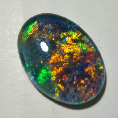 Australlian Opal Opal Doublet Galaxy 3.8 ct new