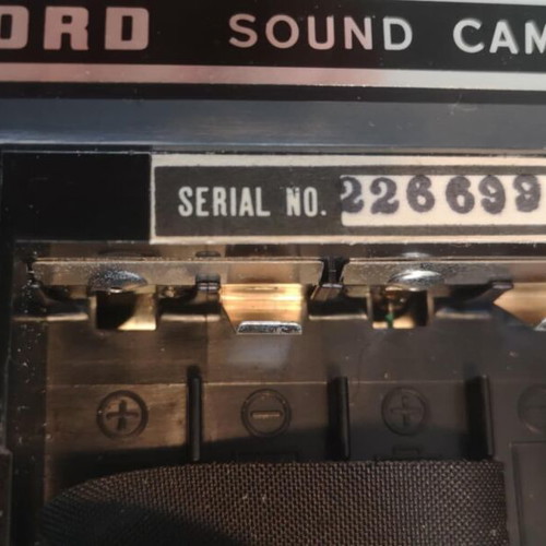 Concord F20 Sound Camera like new, rare Japanese sound recorder