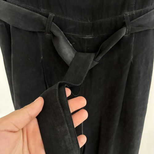 Object Collectors Item Sandra Kora X Jumpsuit 2, washed charcoal grey