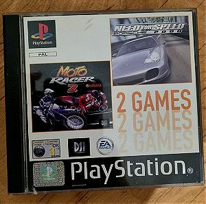 Moto Racer 2 & Need for Speed Ps1