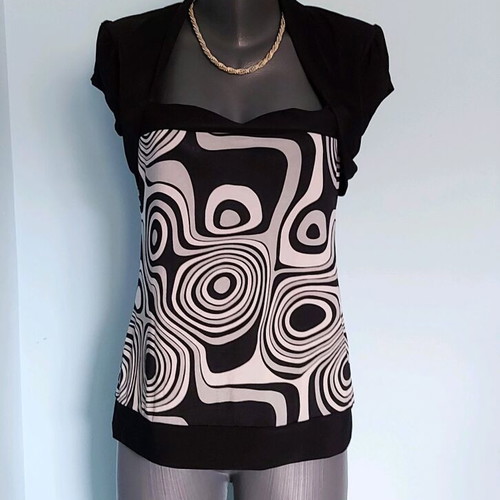 Clockhouse top with open back like new, sizes 2XL-3XL