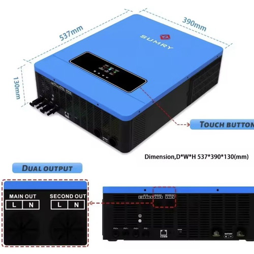 Inverter MPPT On/Off Grid 10.2KW New