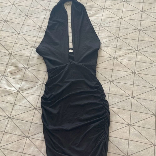 Black dress like new, size XXS, made from recycled materials