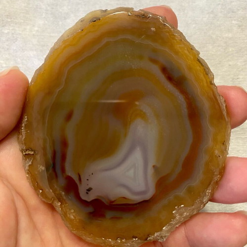 Brown Agate new semiprecious stone