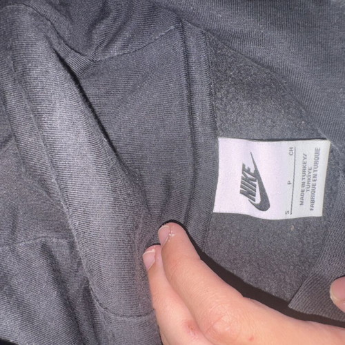 Nike hoodie, small, charcoal color