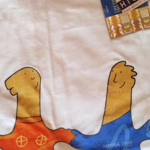 Men's T-shirt Olympic Games Athens 2004 new, size medium