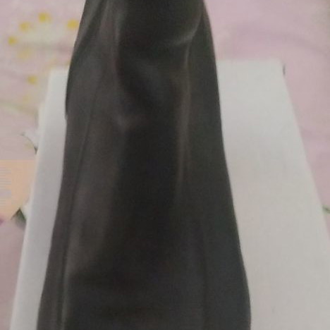 Leather ankle boots used, black, size 38