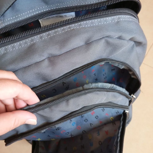 Lyc Sac One Rock 'n' Roll primary school trolley backpack Jurassic used