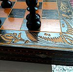  Τάβλι-Σκάκι χειροποίητο
