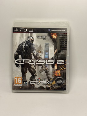 Crysis 2 PS3 used action adventure game