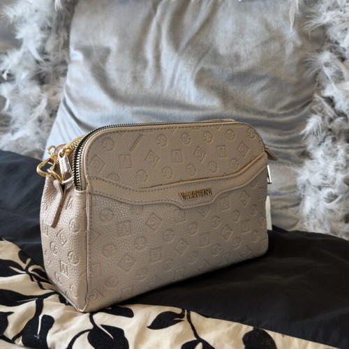 Valentini Small Crossbody Bag with Chain and Unique Design, New