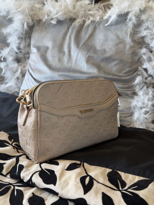 Valentini Small Crossbody Bag with Chain and Unique Design, New