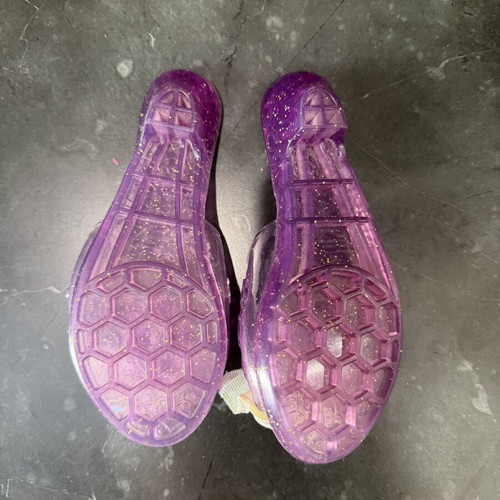 Little Sofia purple slippers for children