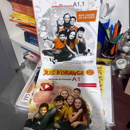 Jus d'Orange 1 A1.1 French learning books set
