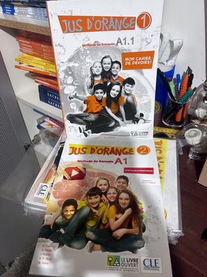 Jus d'Orange 1 A1.1 French learning books set