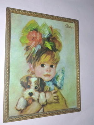 Vintage children's frame like new 19×25