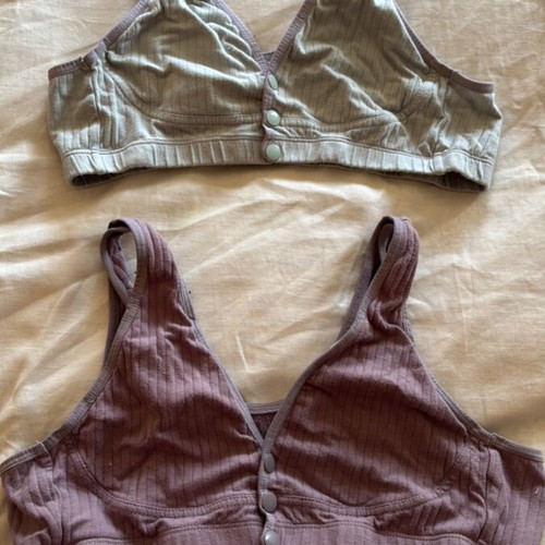 Shein nursing bras used, 2 pieces, size L