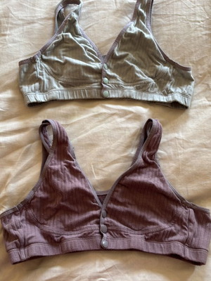 Shein nursing bras used, 2 pieces, size L