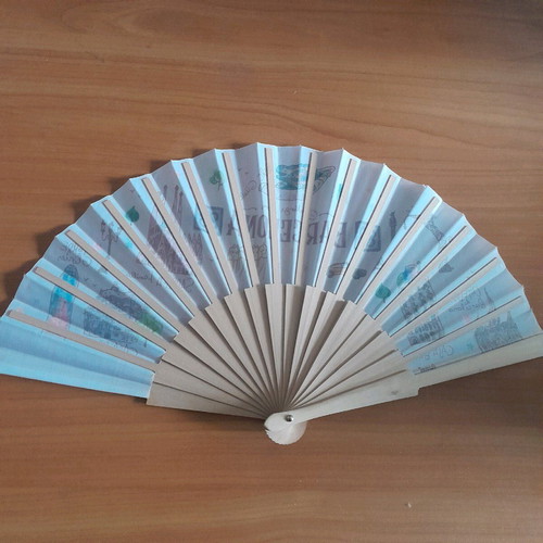Fan with Barcelona designs like new